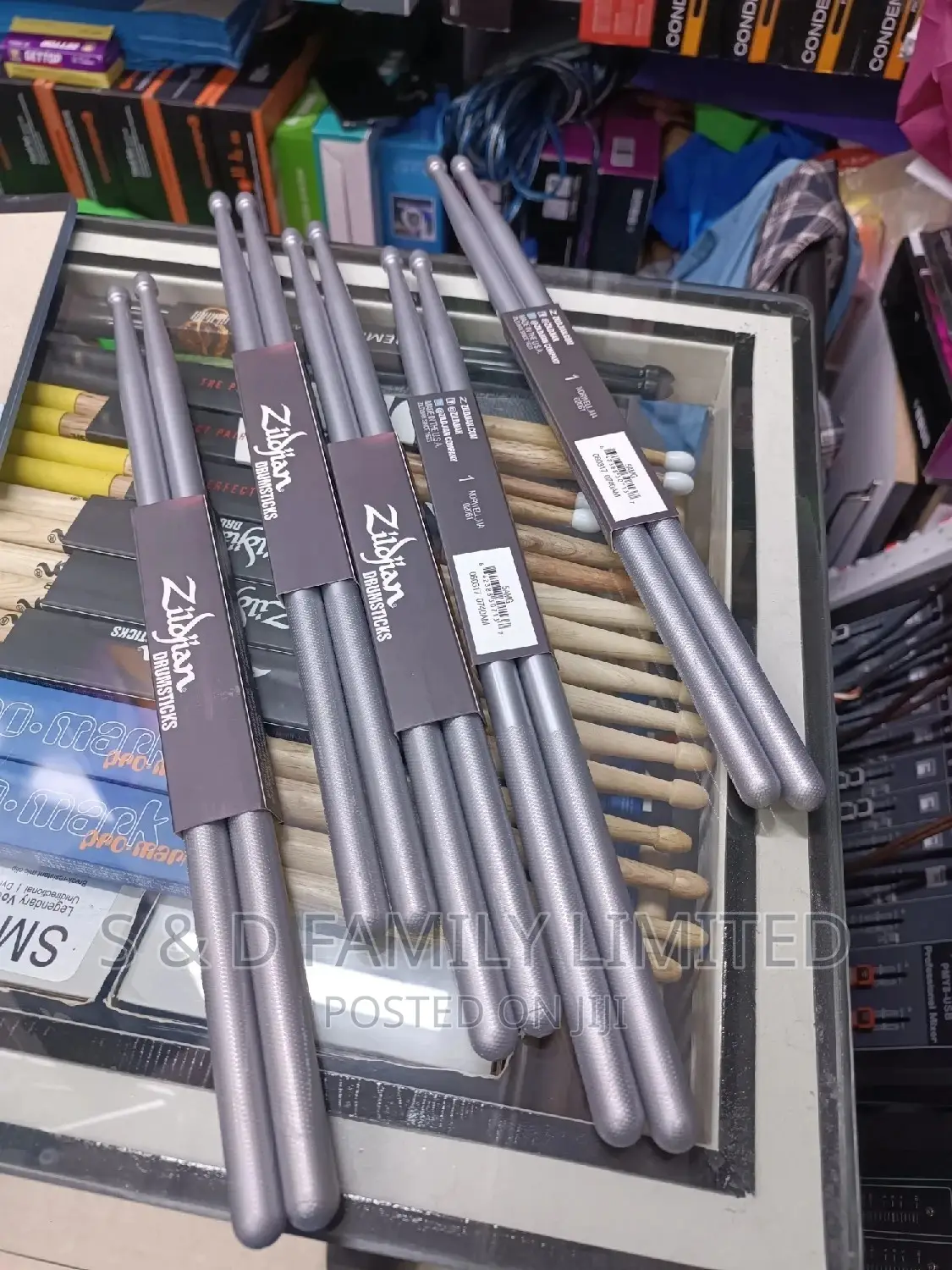 Grey Zildjian Plastic Sticks