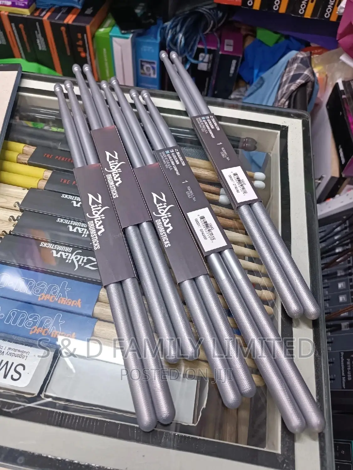 Grey Zildjian Plastic Sticks