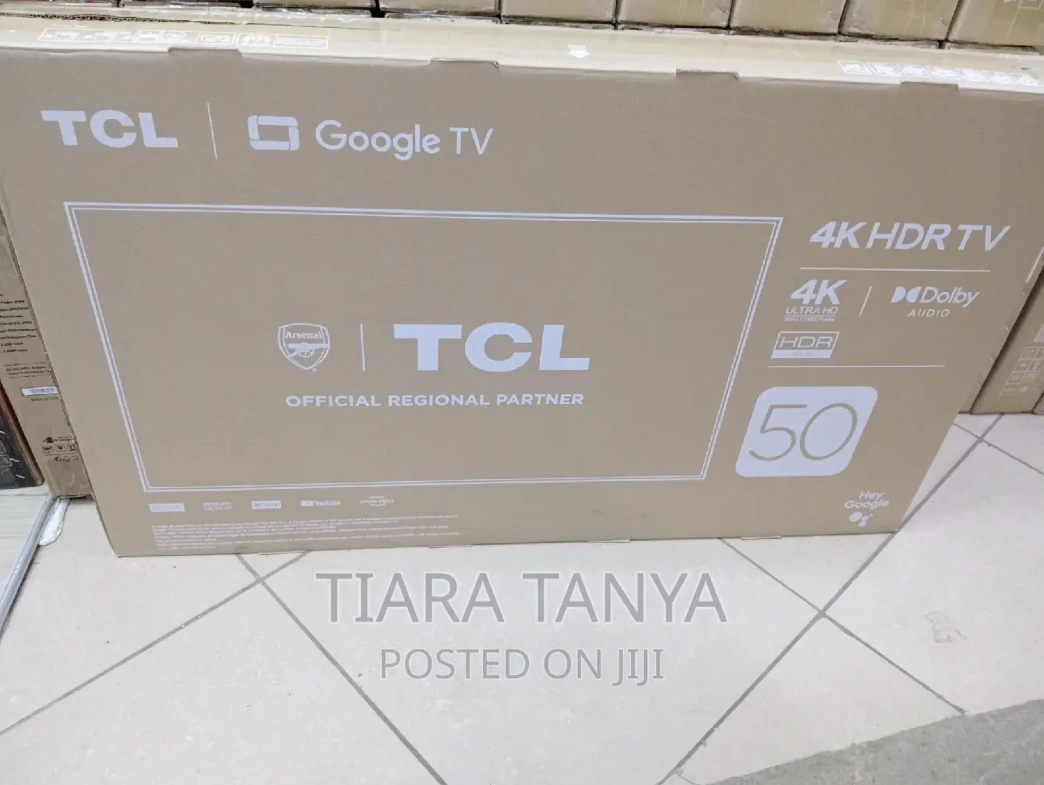50" TCL Smart Uhd Led Tv