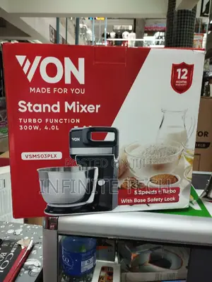 VON Stand Mixer 5 Step Turbo