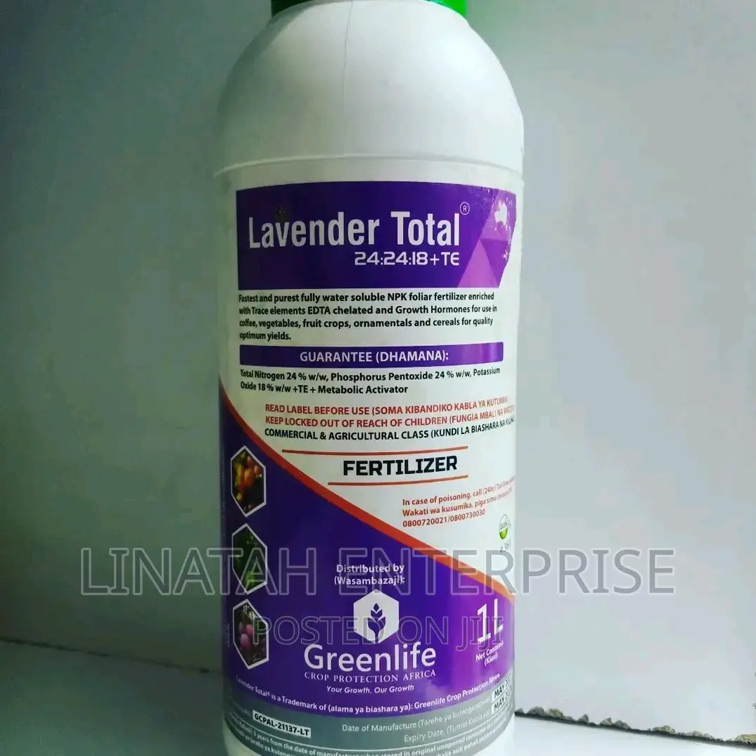 Lavender Total Fertiliser 1litre