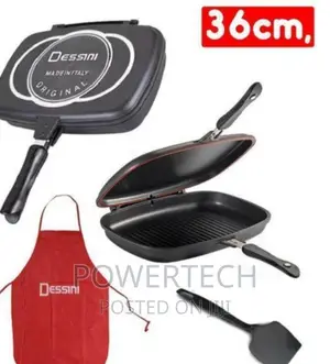 36cm Double Grill Pan