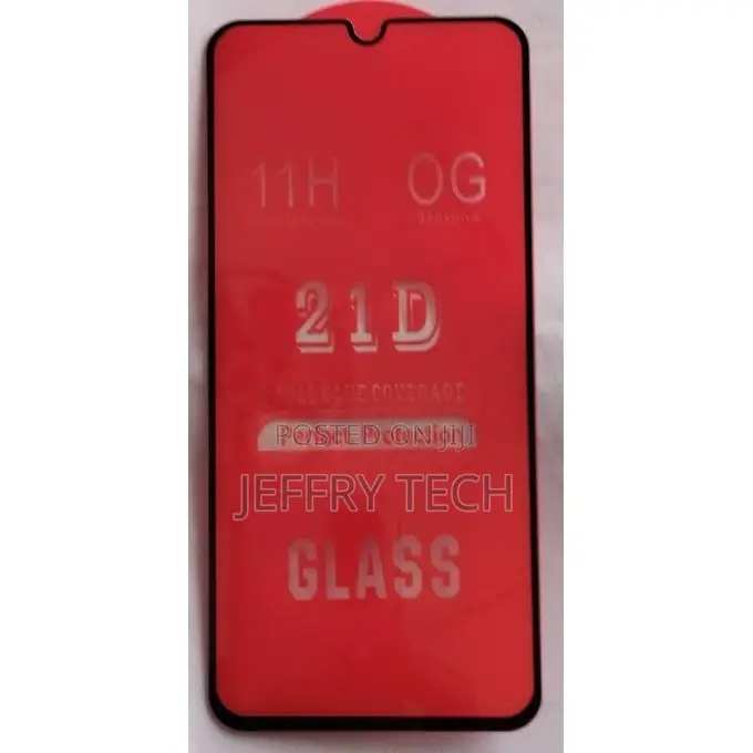 Samsung Galaxy A03s Tempered Glass Screen Protector,Black