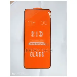 Samsung Galaxy A21s Tempered Screen Protector - Black