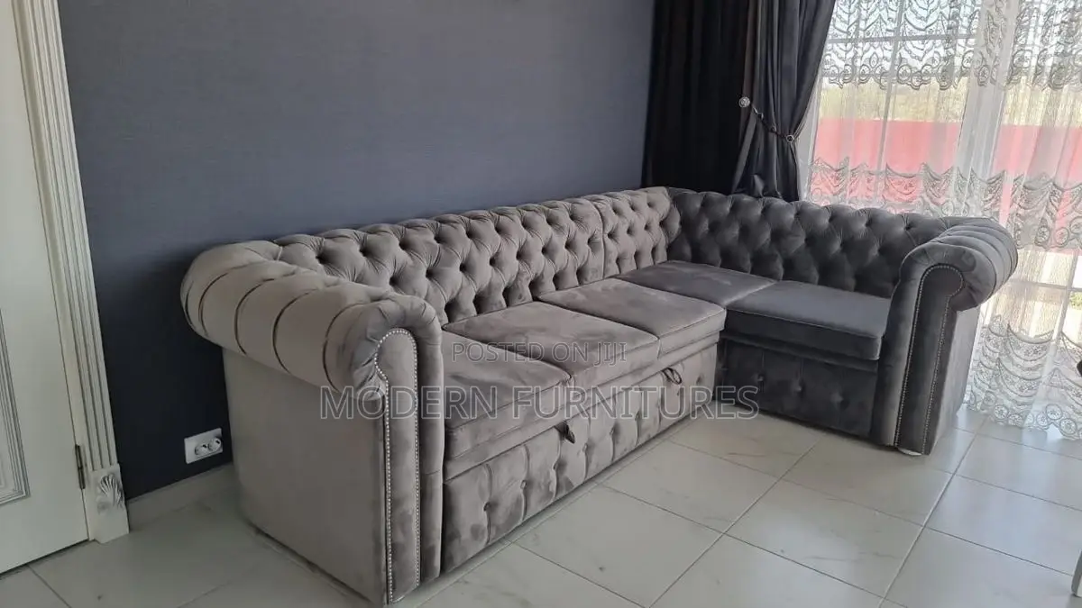 L Chesterfield Sofa