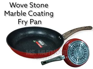Wove Stone Non-Stick Fry Pan Red