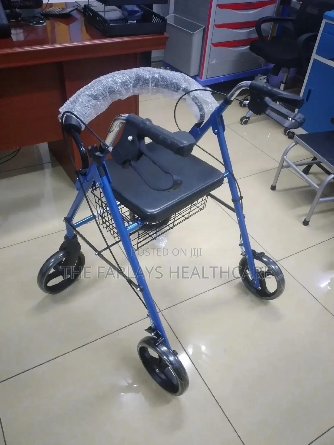 Rollator Walker With Brakes.