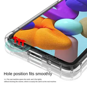 Transparent Silicone Case for Samsung Galaxy A21s M31s Note