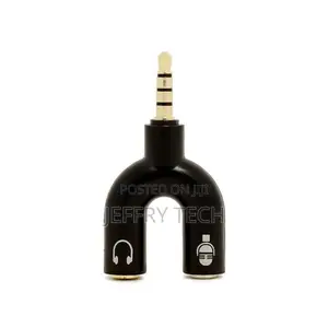 Lightweight Portable 3.5mm Jack Audio Cable Adapter Device