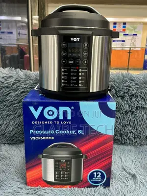 Von 6l Electric Pressure Cooker