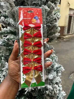 6ps Christmas Decorative Bows
