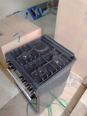 Cooker!Bj's Standing Oven 60*60,3gas 1electric-Black
