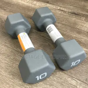 Weights Coated Dumbells 5kgs Coated Cast Iron