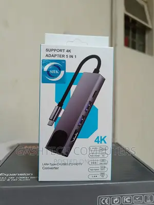 USB Type C 6 in 1 Adapter