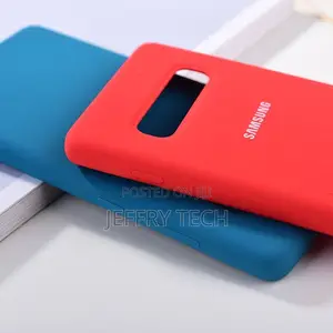 Samsung S10 Note 10 Plus Silky Soft-Touch Liquid Back Case