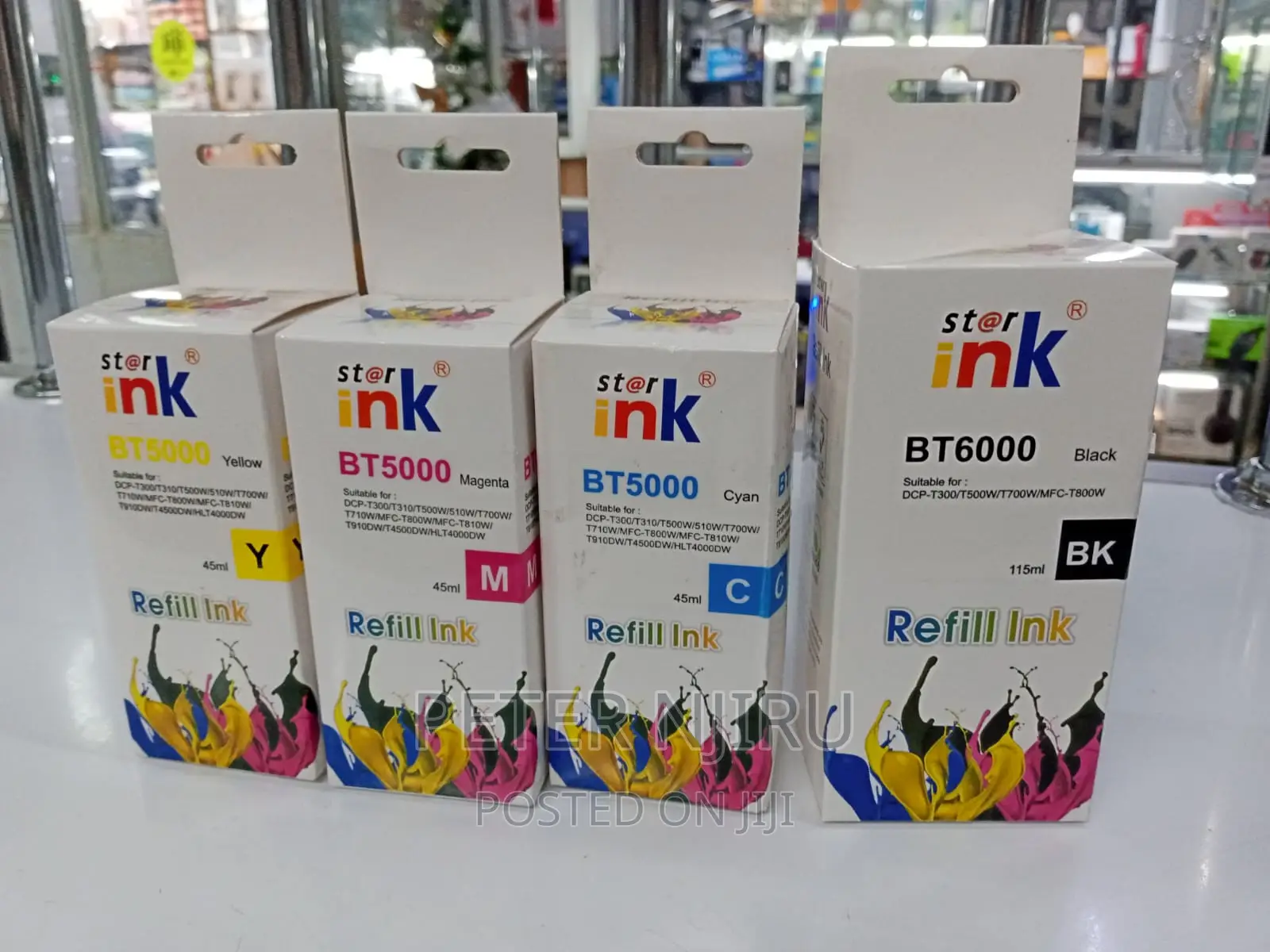 Bt5000/Bt 6000 Inks for Brothers Printer