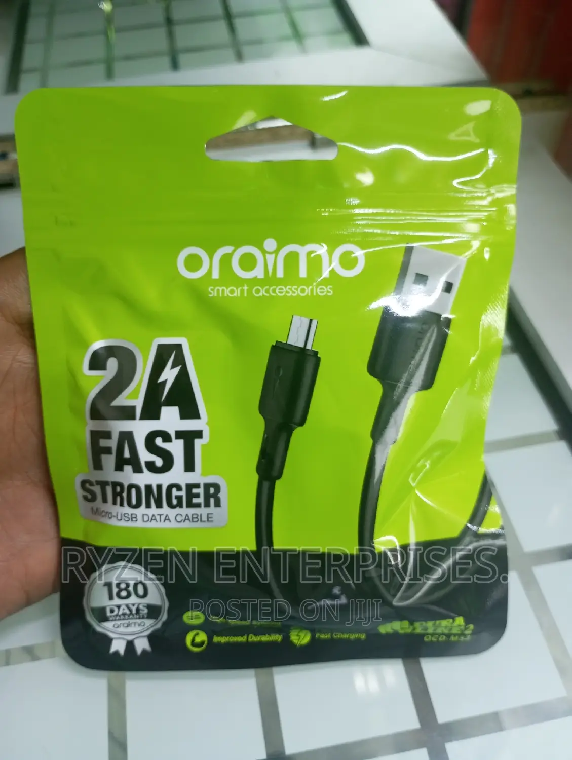 Oraimo Micro-Usb Charging Cable/ Charging Cable Oraimo