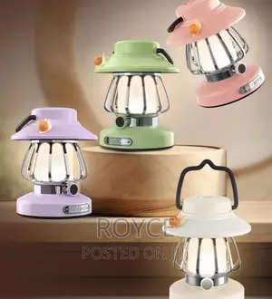 Creative Rechargeable Camping Retro Lamp