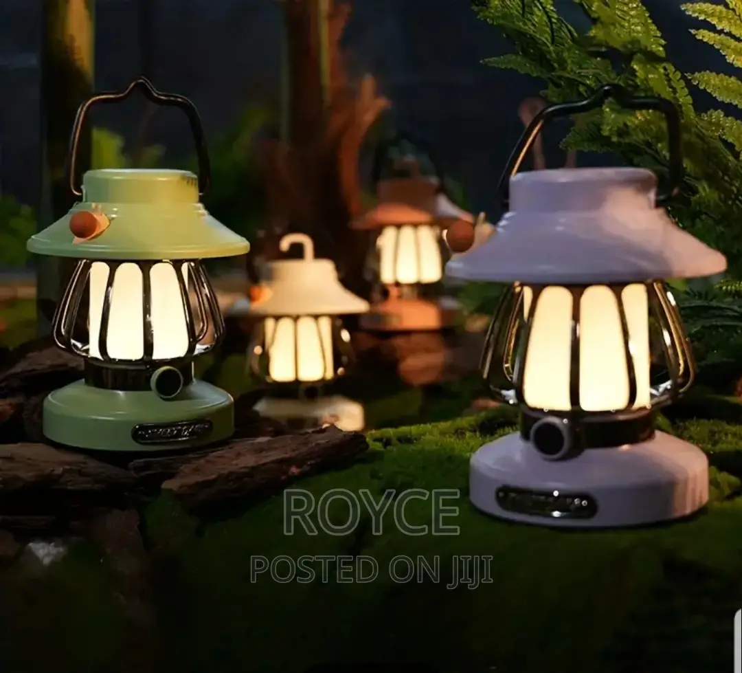 Creative Rechargeable Camping Retro Lamp