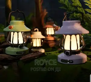 Creative Rechargeable Camping Retro Lamp