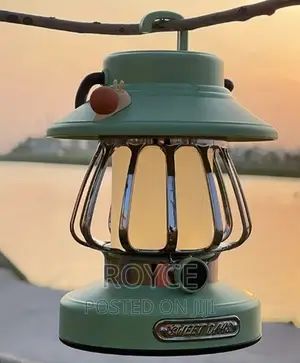 Creative Rechargeable Camping Retro Lamp