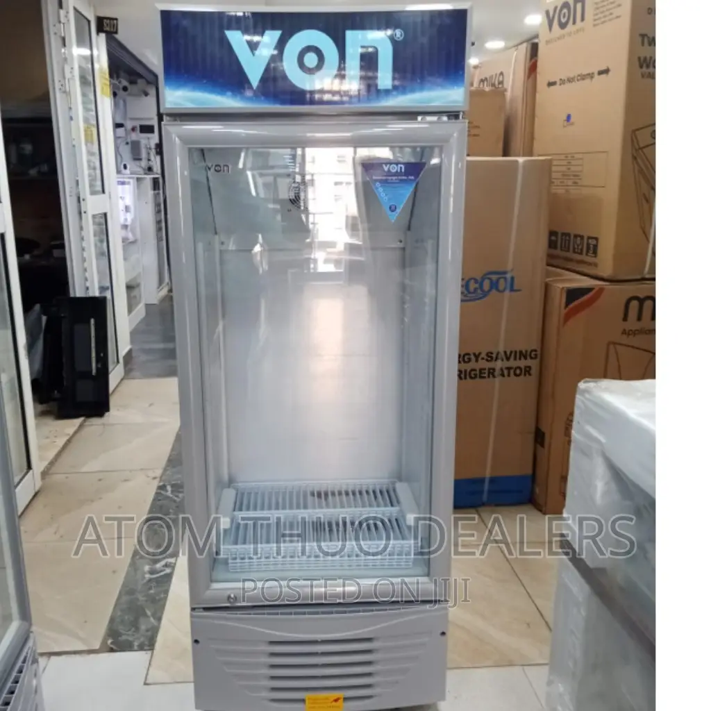 158 Litres Von Display Fridge 