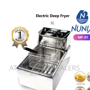 Nunix 6 Litres Single Electric Deep Fyer