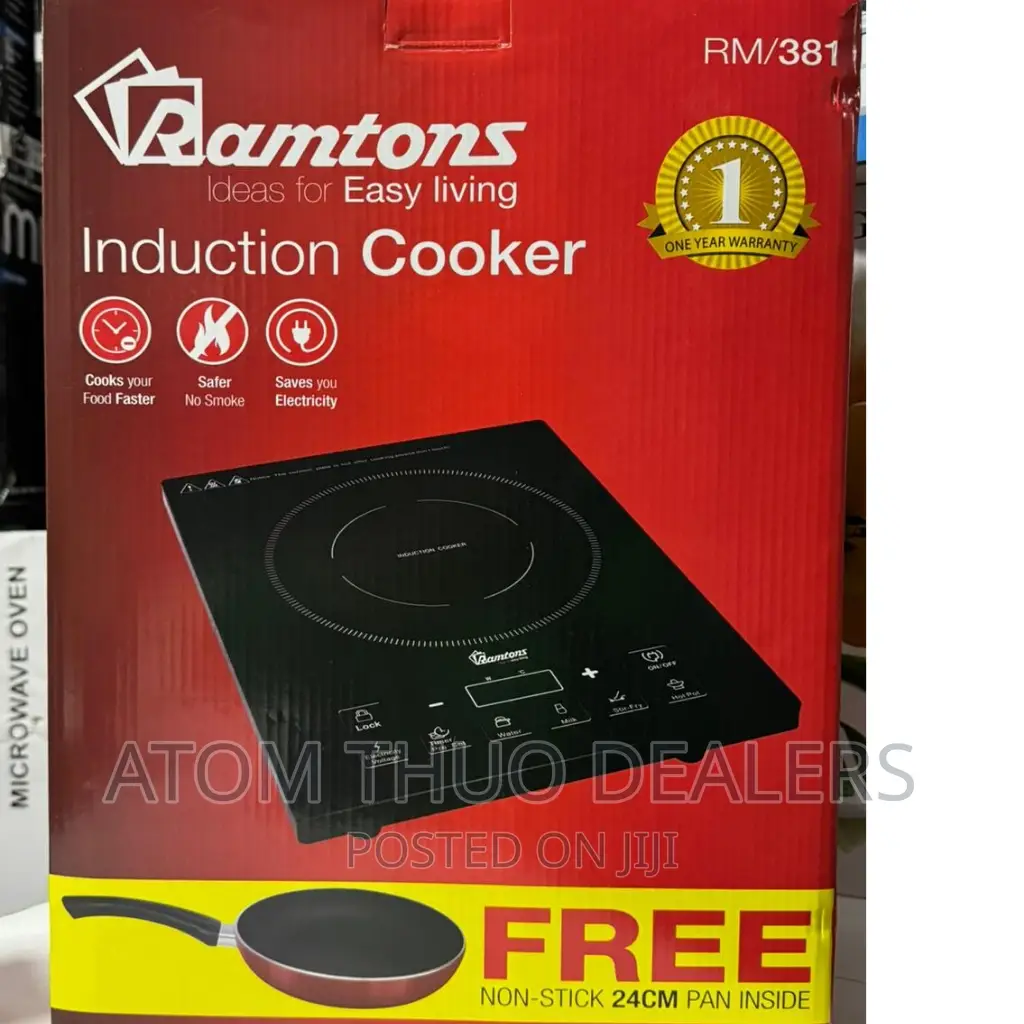 Ramtons Single Induction Cooker RM 381