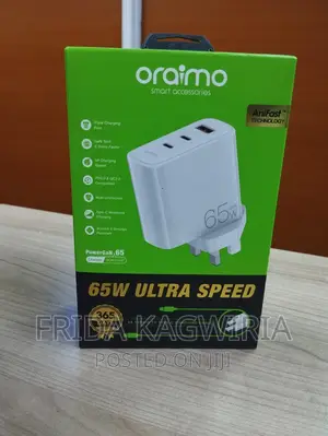 Oraimo 65W Ultra Speed Type C to C Charger