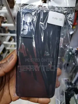 TPU Cover for Redmi Note 12S, Black Flexible Silicone Slim F