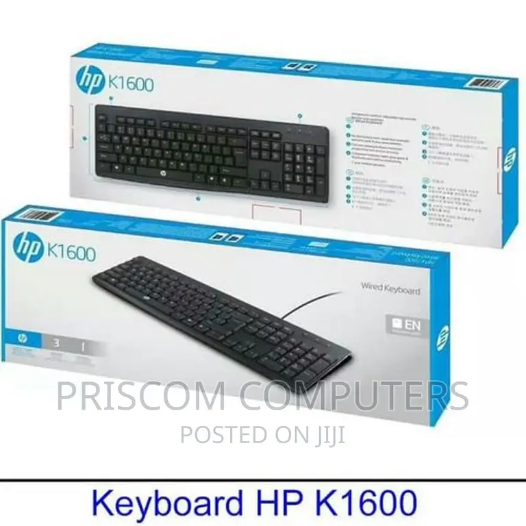 Wired Keyboard for Computer Desktop CPU, HP Wired Keyboard