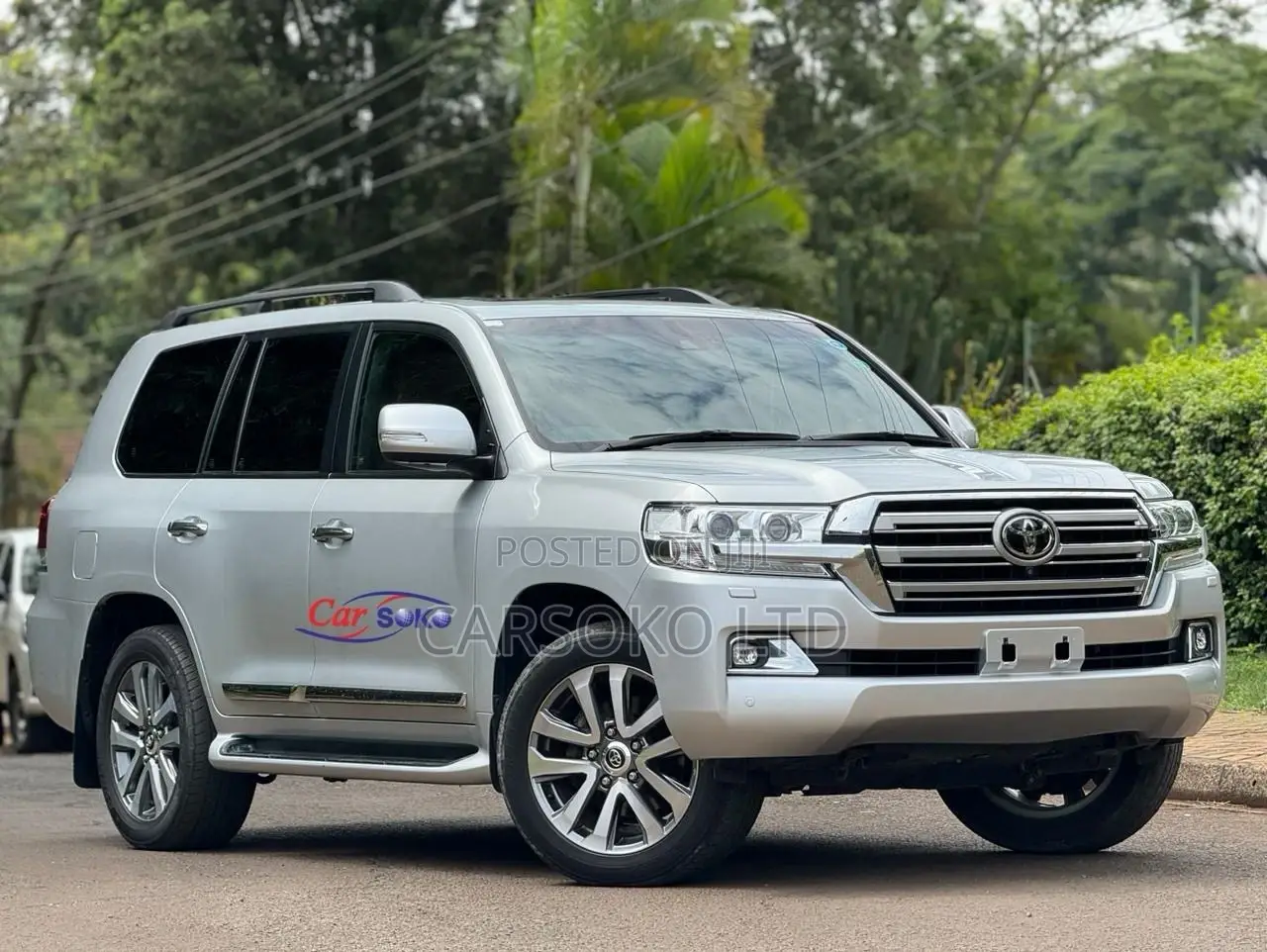 Toyota Land Cruiser 2016 Silver