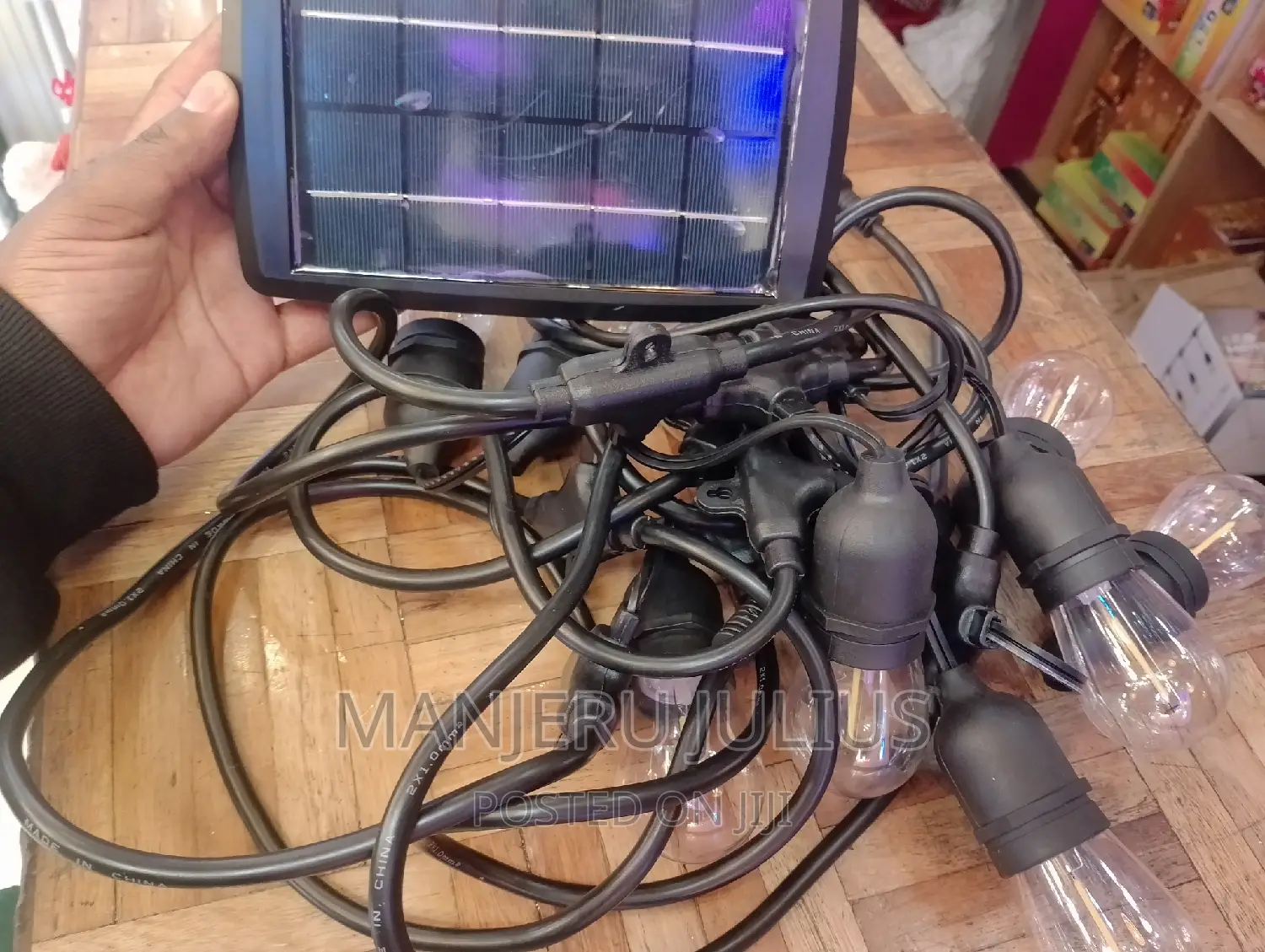 5m Solar String Lights
