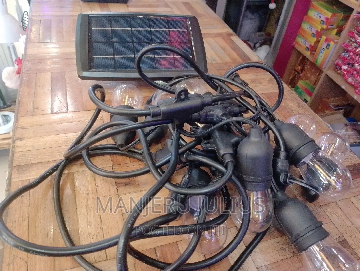 5m Solar String Lights