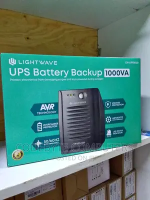 Lightwave 1000va Ups 1kva/ Lightwave 1kva Ups