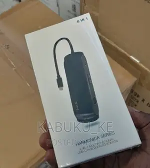 8 in 1 USB C HUB Harmonica Docking Station
