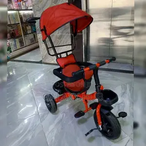 Tricycle With Canopy
Pushable Handle Available