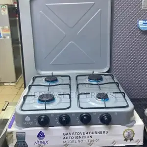 Gas Table Top Nunix Table Top Cooker 4 Burner.