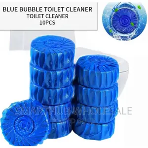 *10pcs in 1 Bag Blue Bubble Toilet Cleaning Spirit