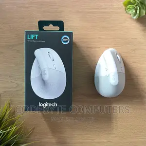 Logitech Lift Bluetooth Vertical Ergonomic Mouse - OFF-WHITE