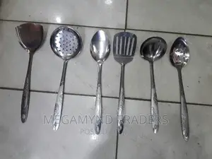 Serving Spoons/6pc Aluminium Spoon/Spoons