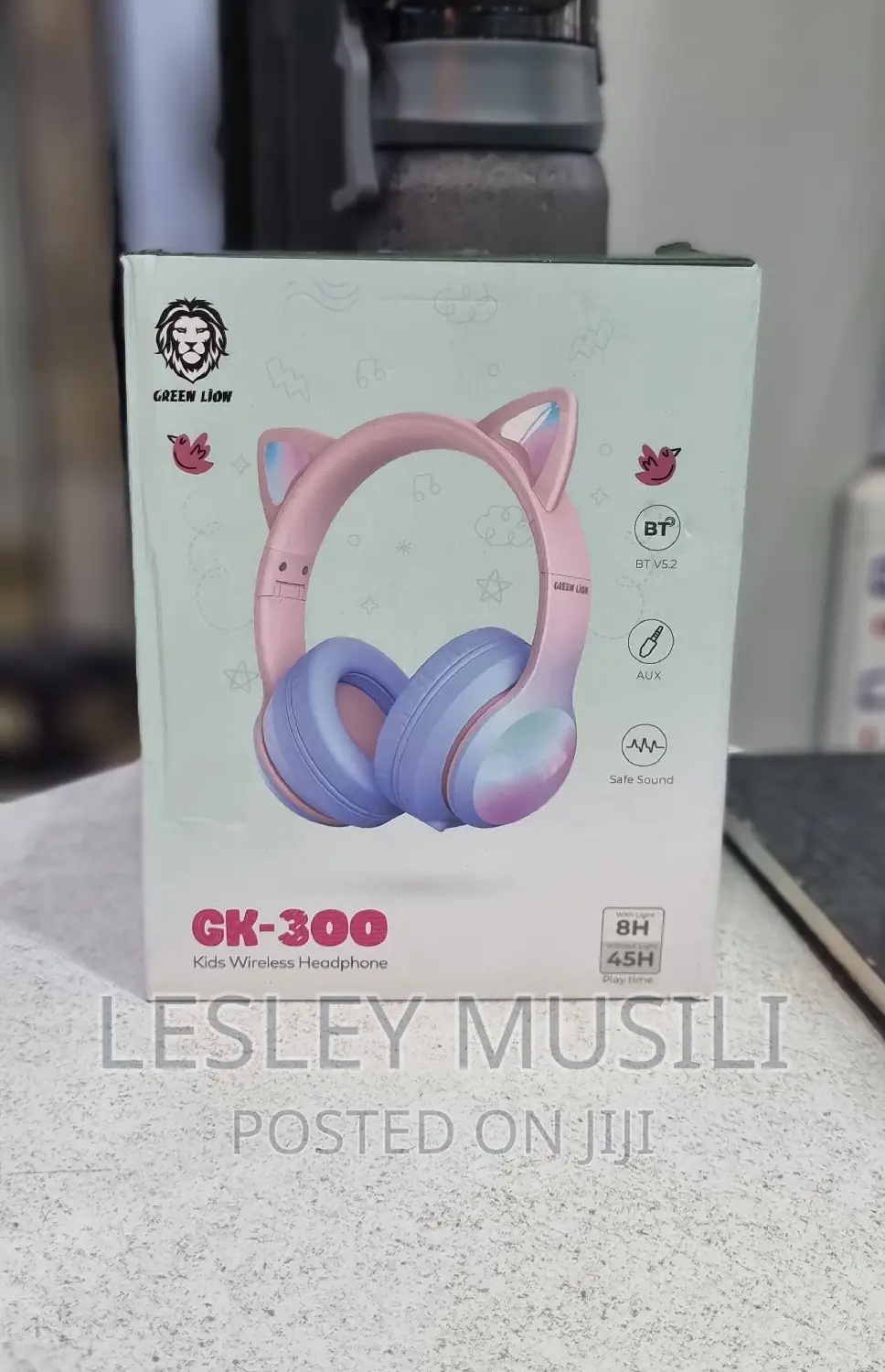 Green Lion GK-300 Kids Wireless Headphone