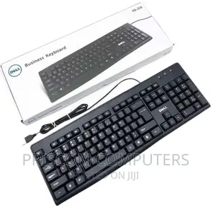 Wired Keyboard for Computer Desktop CPU, Dell Wired Keyboard