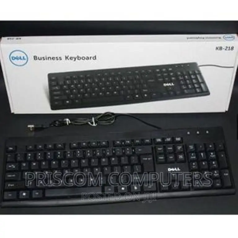 Dell Wired Keyboard, Dell KB-218 Computer Laptop Keyboard