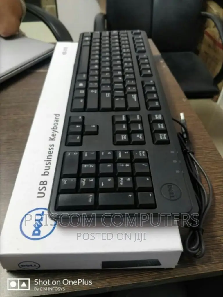 Dell Wired Keyboard, Dell KB-218 Computer Laptop Keyboard