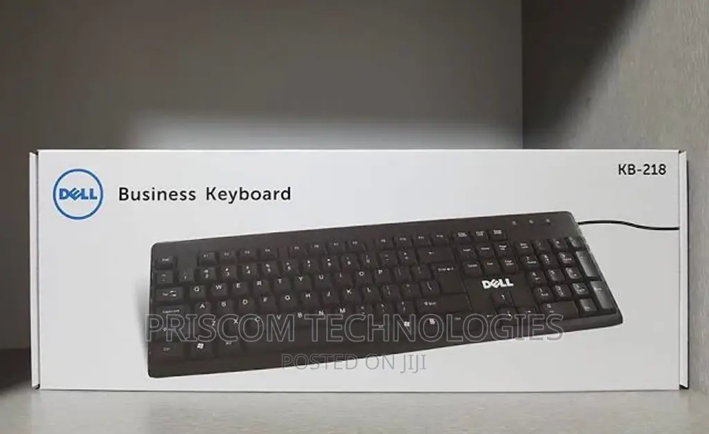 Dell Wired USB Keyboard, Dell KB-218 Wired Keyboard PC Lapto