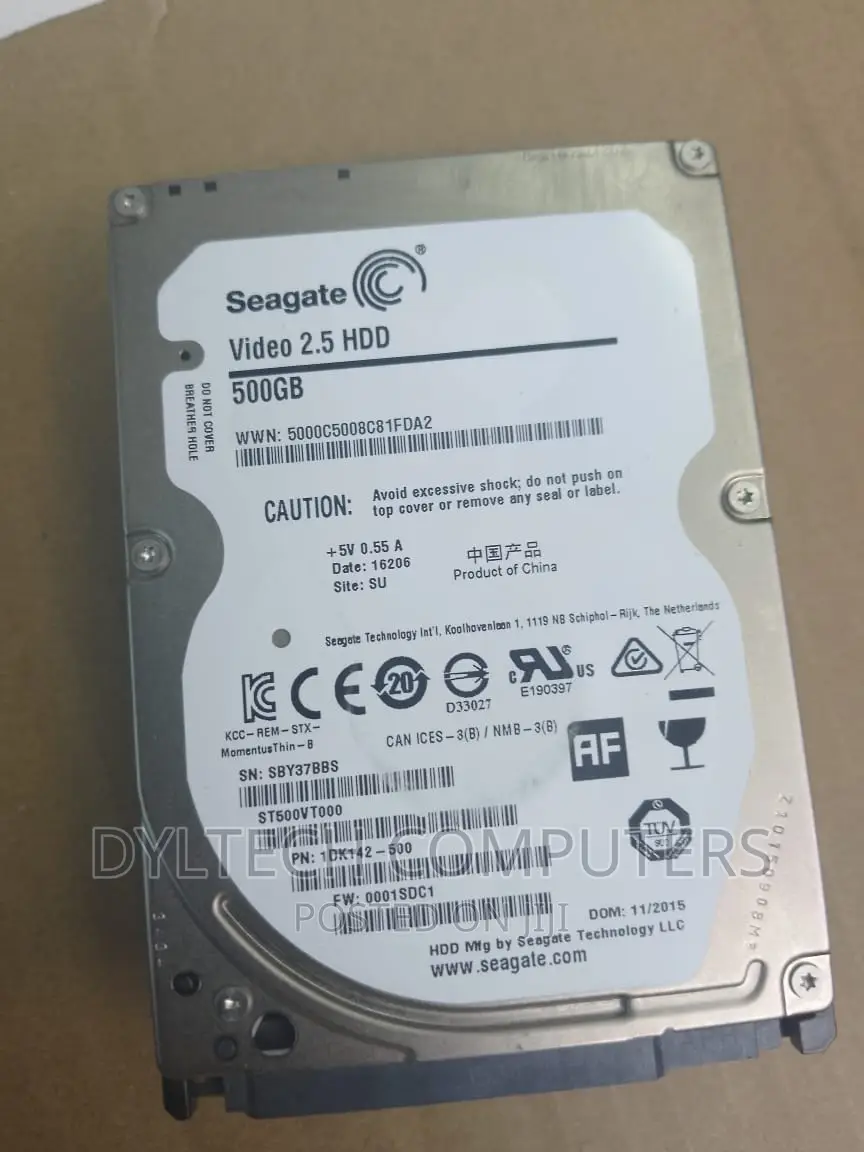 500 GB Hard Drive /HDD