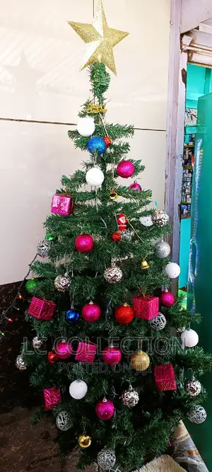 Christmas and Decorations Tree All At