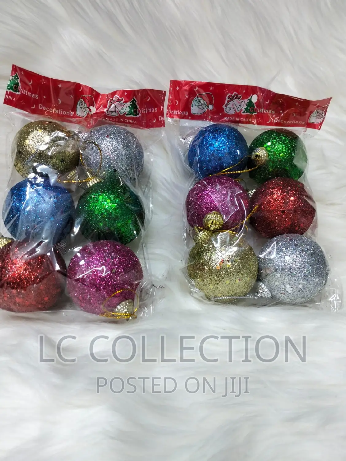 Christmas Tree Decorations Each 6pcs At