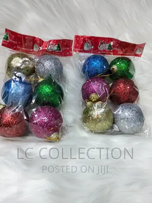 Christmas Tree Decorations Each 6pcs At